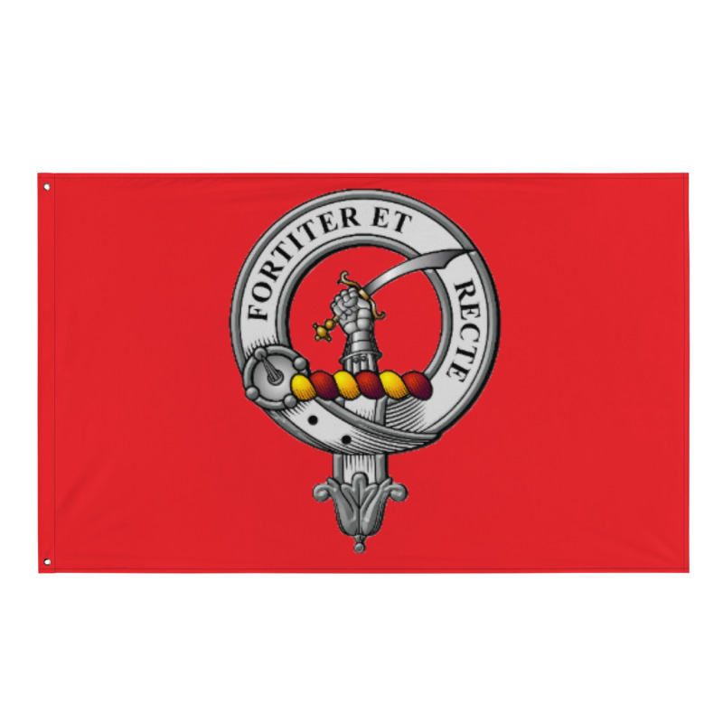 Scottish Clan Badge Flag