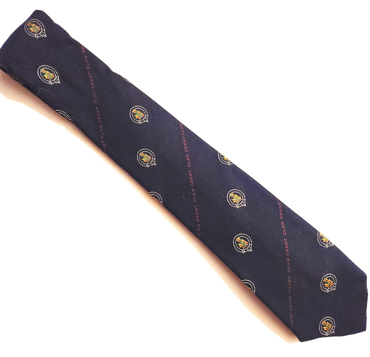 Grant Clan Badge Tie