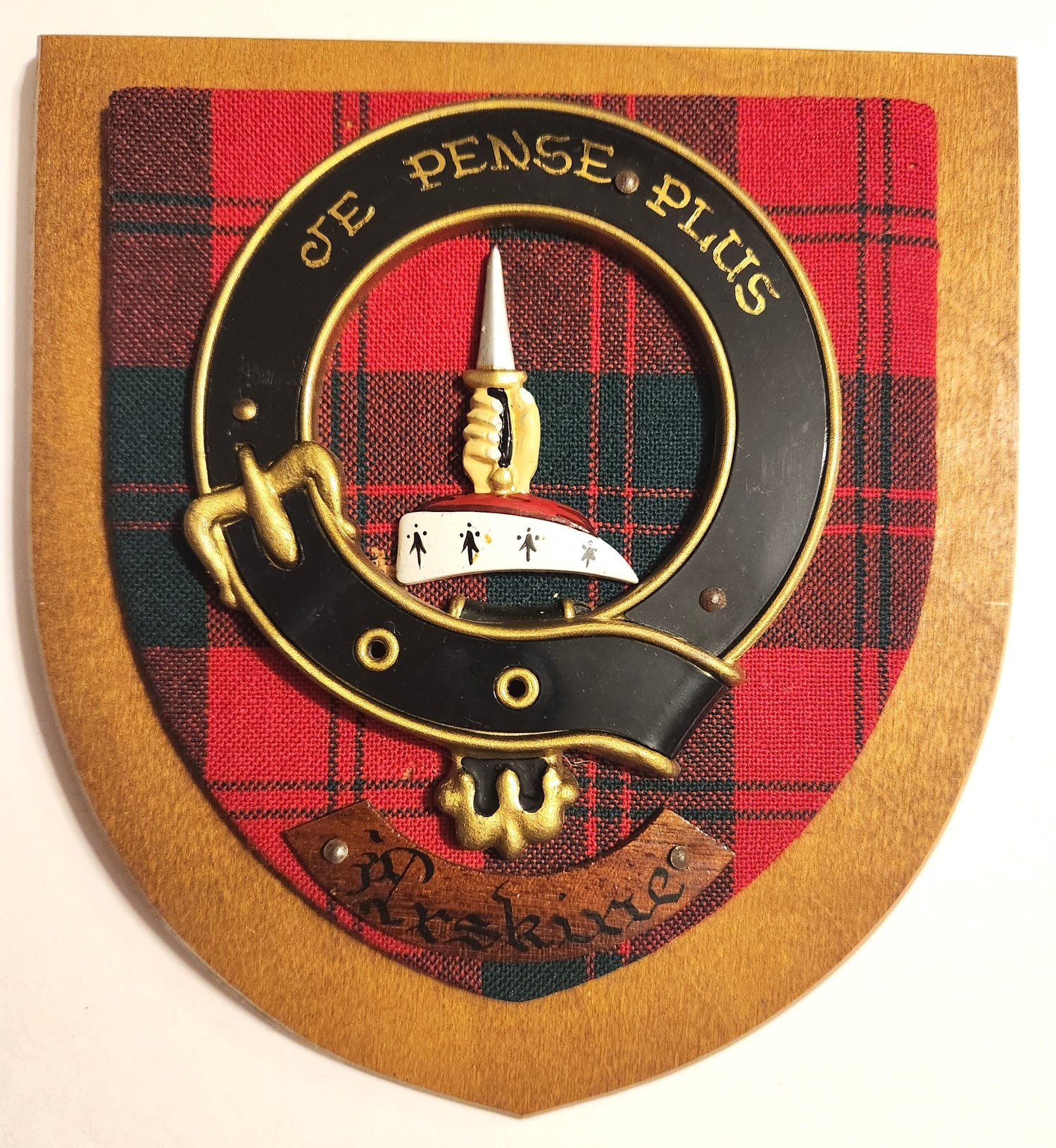 Erskine Scottish Clan Plaque