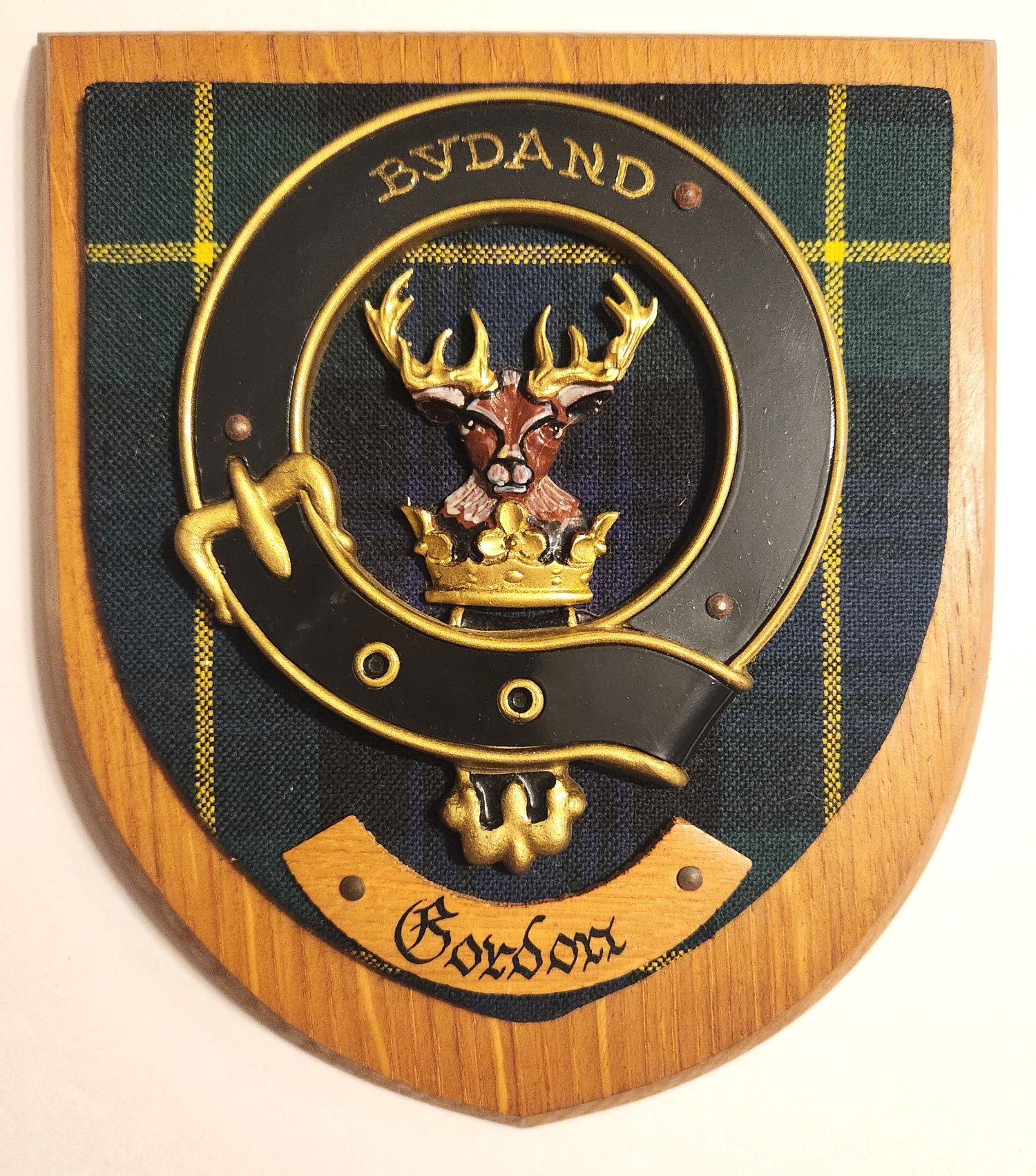 Gordon Scottish Clan Plaque