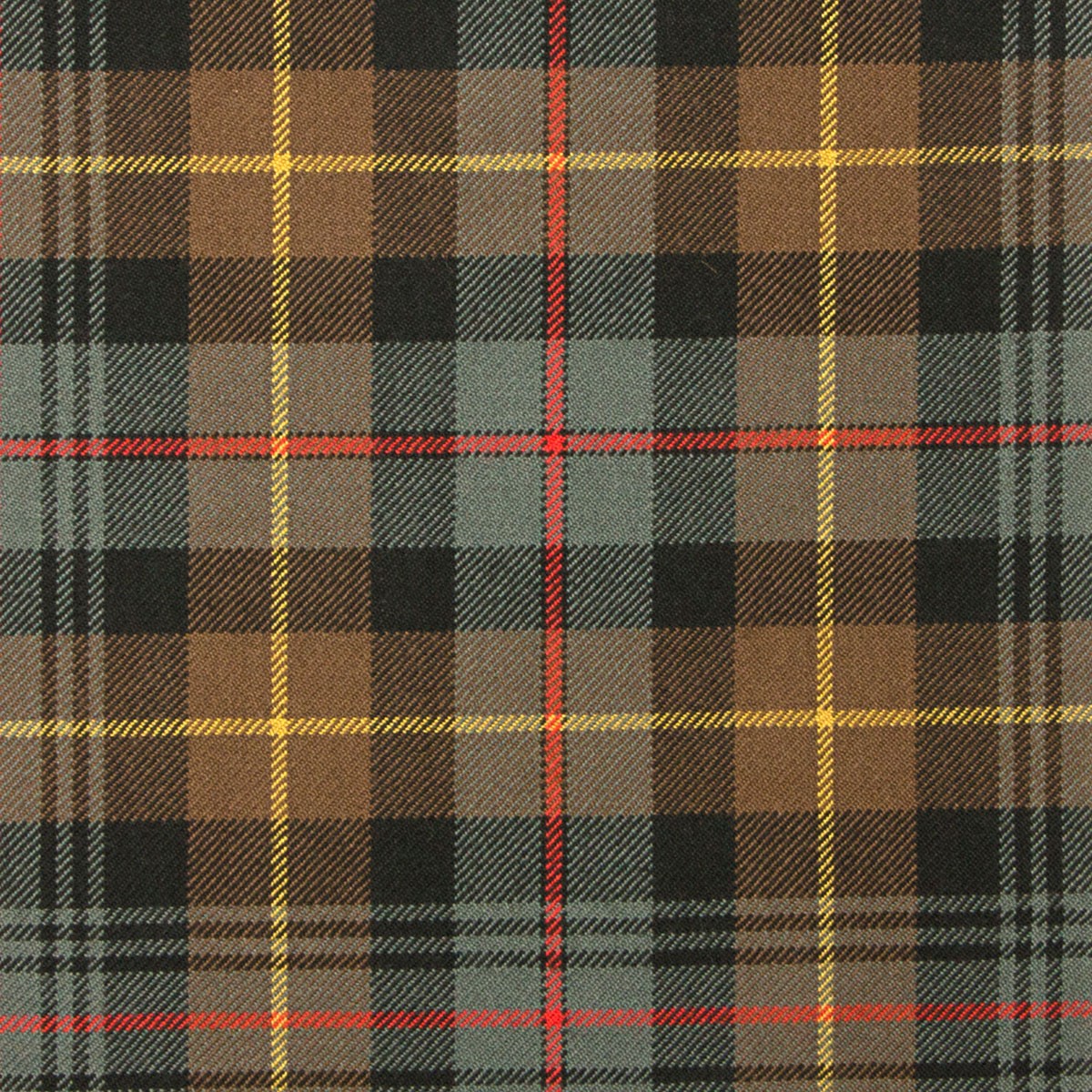 Farquharson Weathered Heavy Weight Tartan Fabric - Click Image to Close