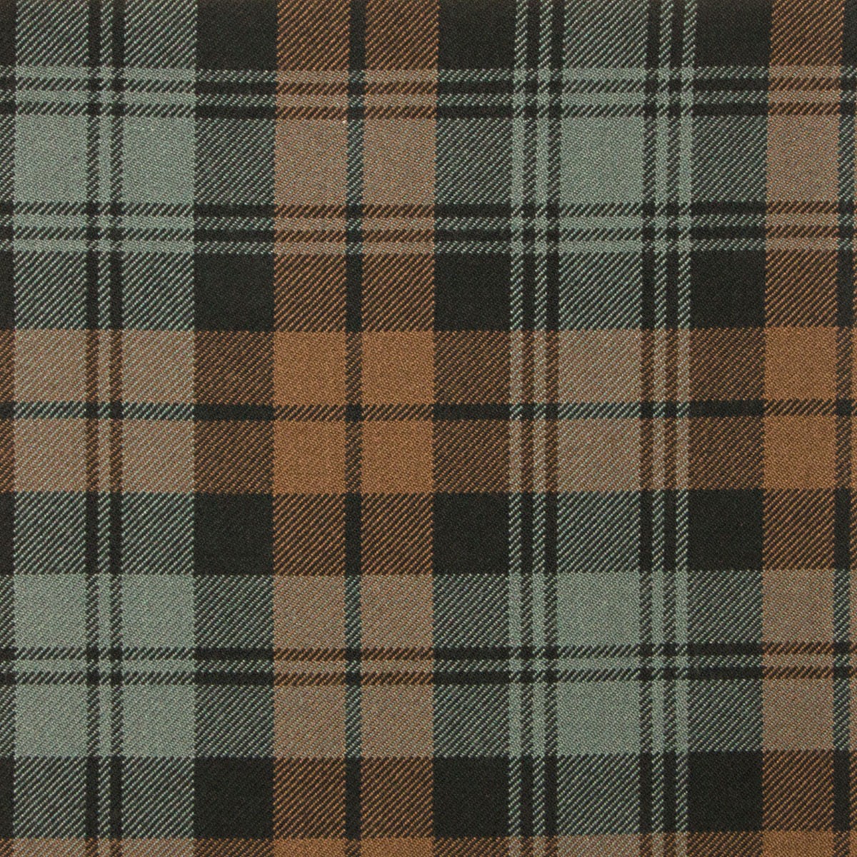 Grant Hunting Weathered Heavy Weight Tartan Fabric - Click Image to Close