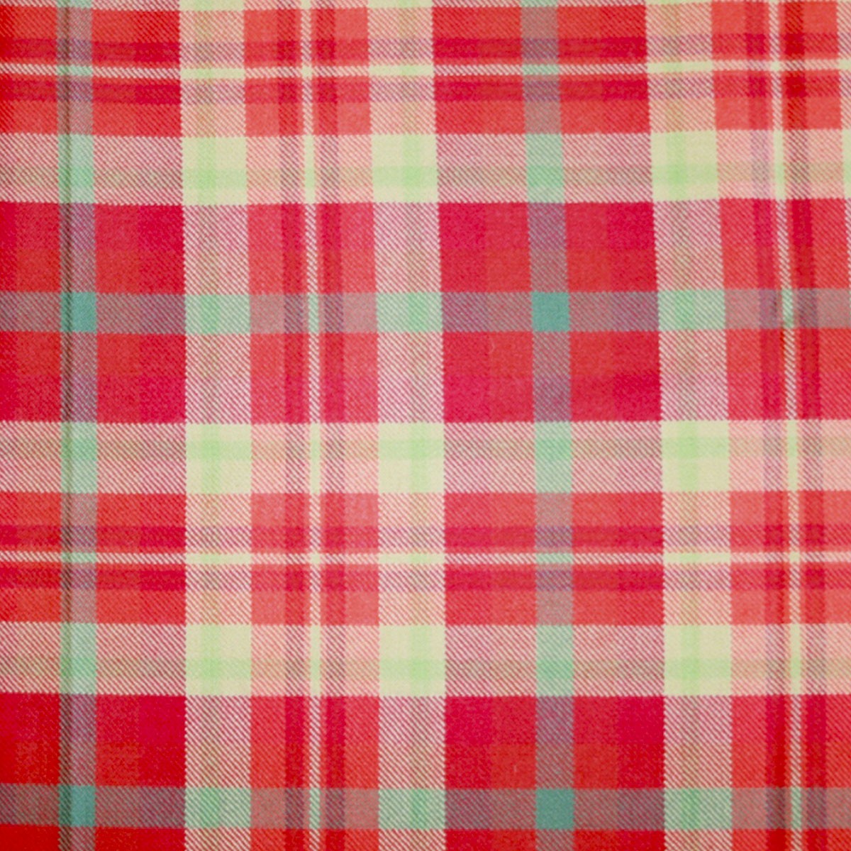 Highland Rose Tartan Fabric - Click Image to Close