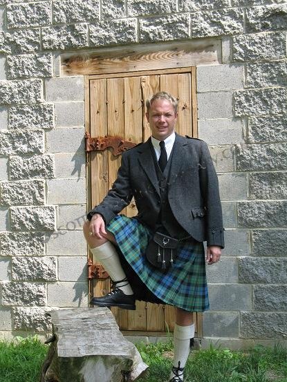 Scottish Traditional Dress Tartan Kilt Royal Stewart Highland 8 Yard