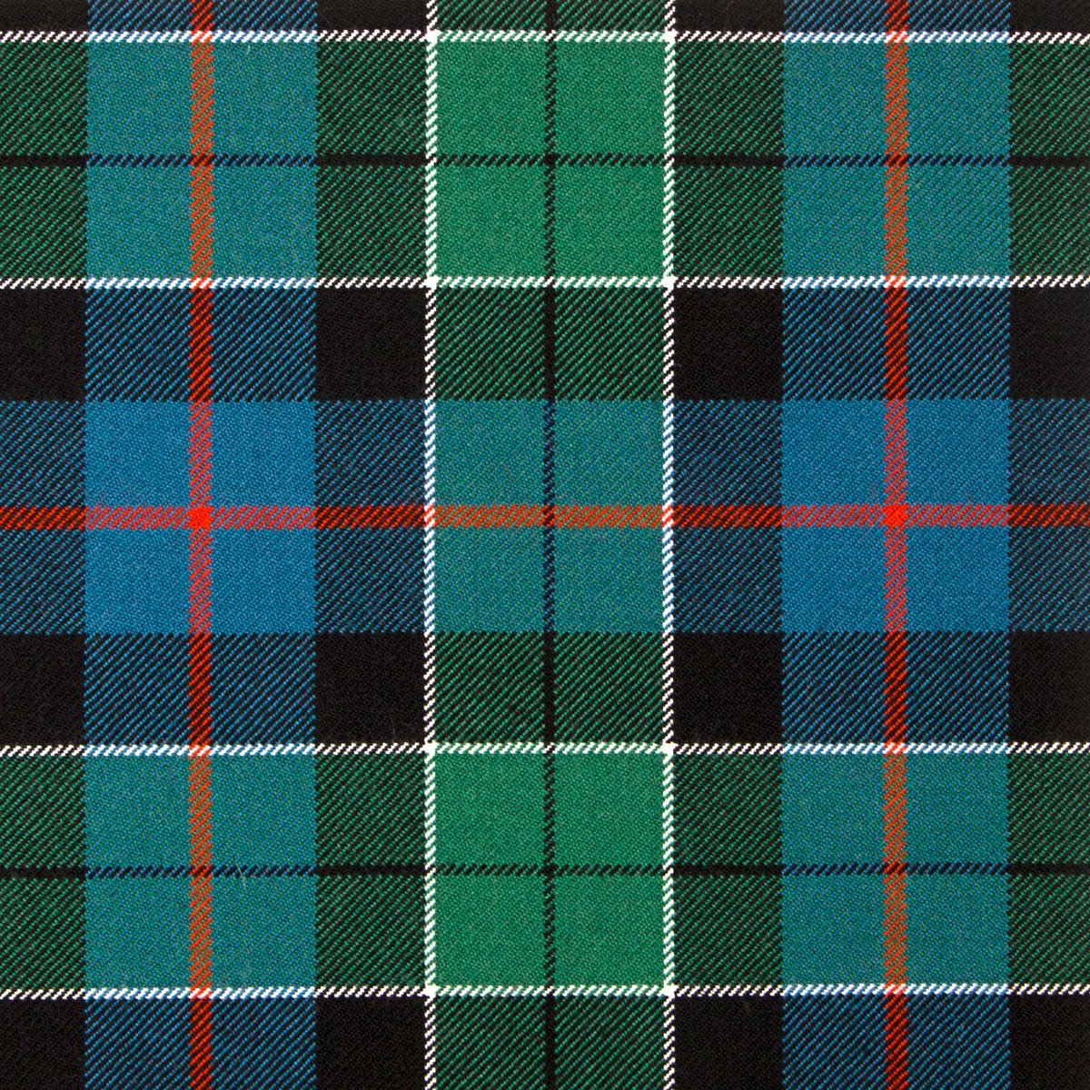 Leslie Green Ancient Heavy Weight Tartan Fabric