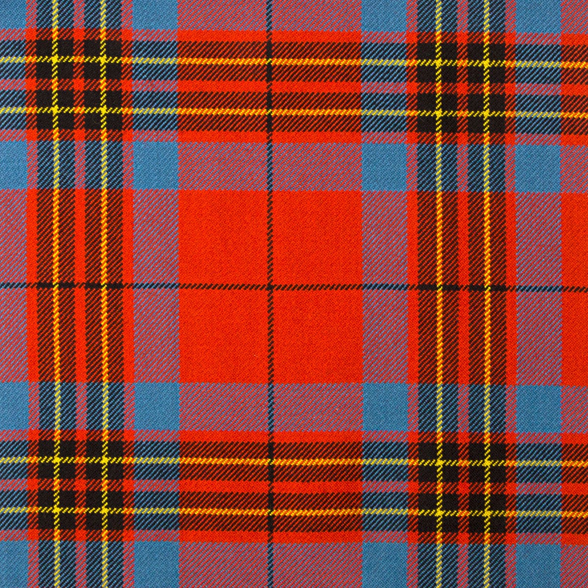 Leslie Red Ancient Heavy Weight Tartan Fabric