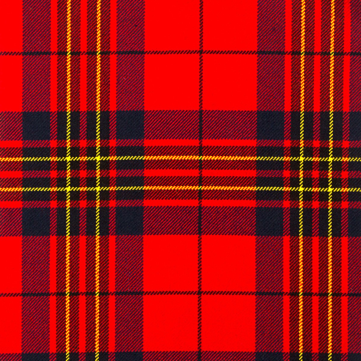 Leslie Red Modern Heavy Weight Tartan Fabric