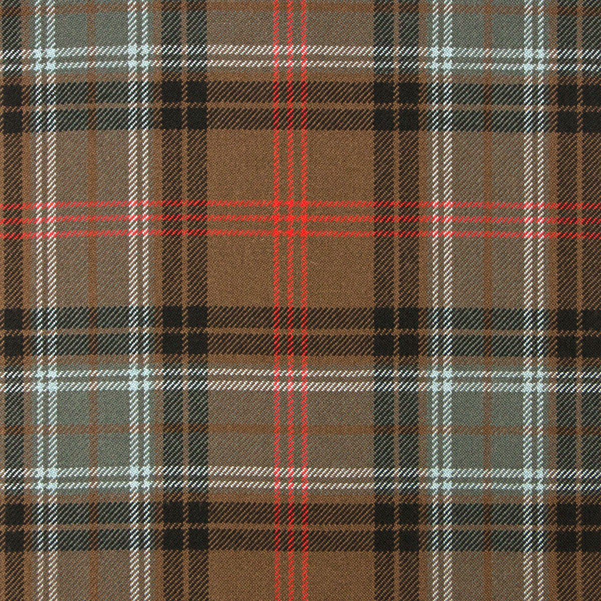 Lochcarron Hunting Weathered Heavy Weight Tartan Fabric - Click Image to Close