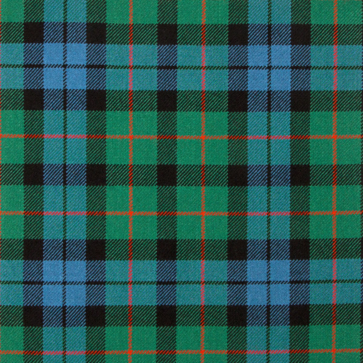 MacCallum Red Line Ancient Heavy Weight Tartan Fabric - Click Image to Close