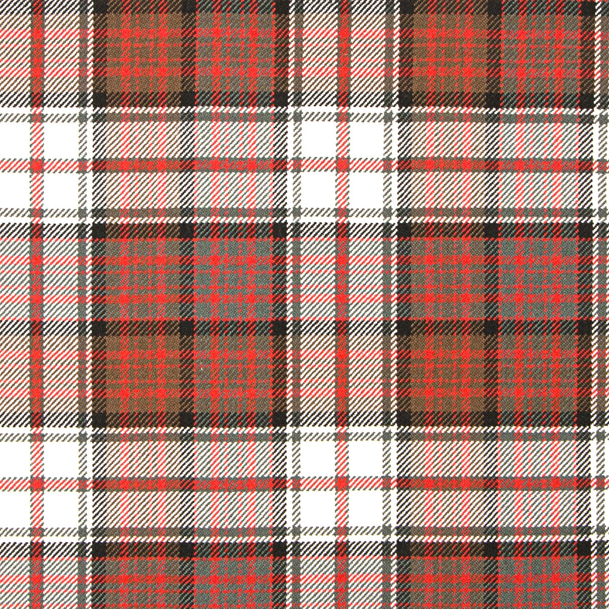 MacDonald Dress Weathered Heavy Weight Tartan Fabric - Click Image to Close