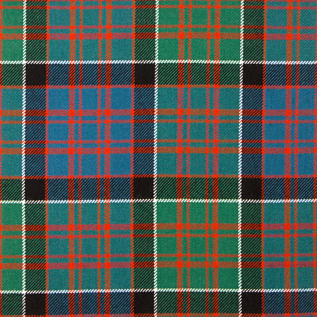 MacDonald of Clanranald Ancient Heavy Weight Tartan Fabric - Click Image to Close