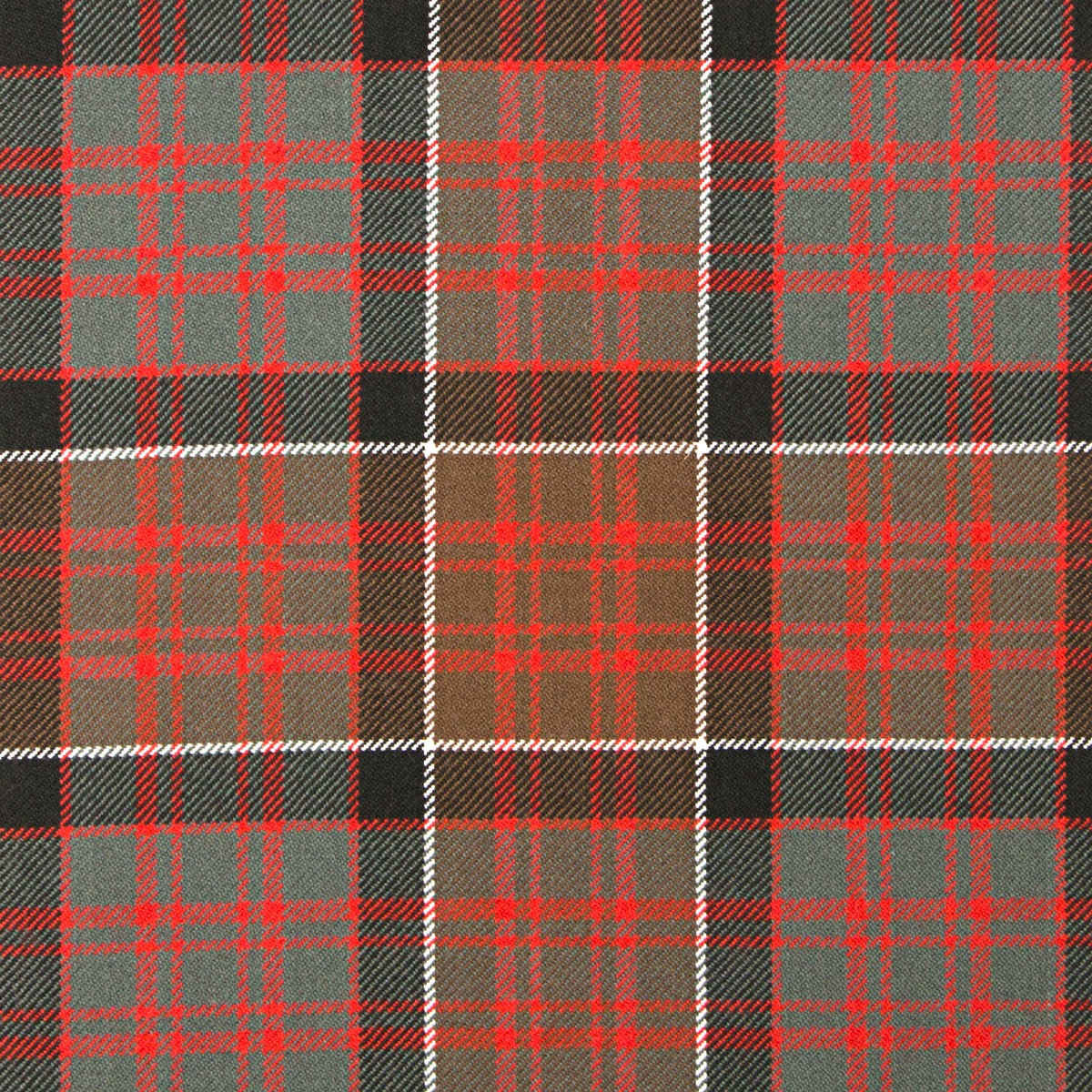 MacDonald of Clanranald Weathered Heavy Weight Tartan Fabric - Click Image to Close