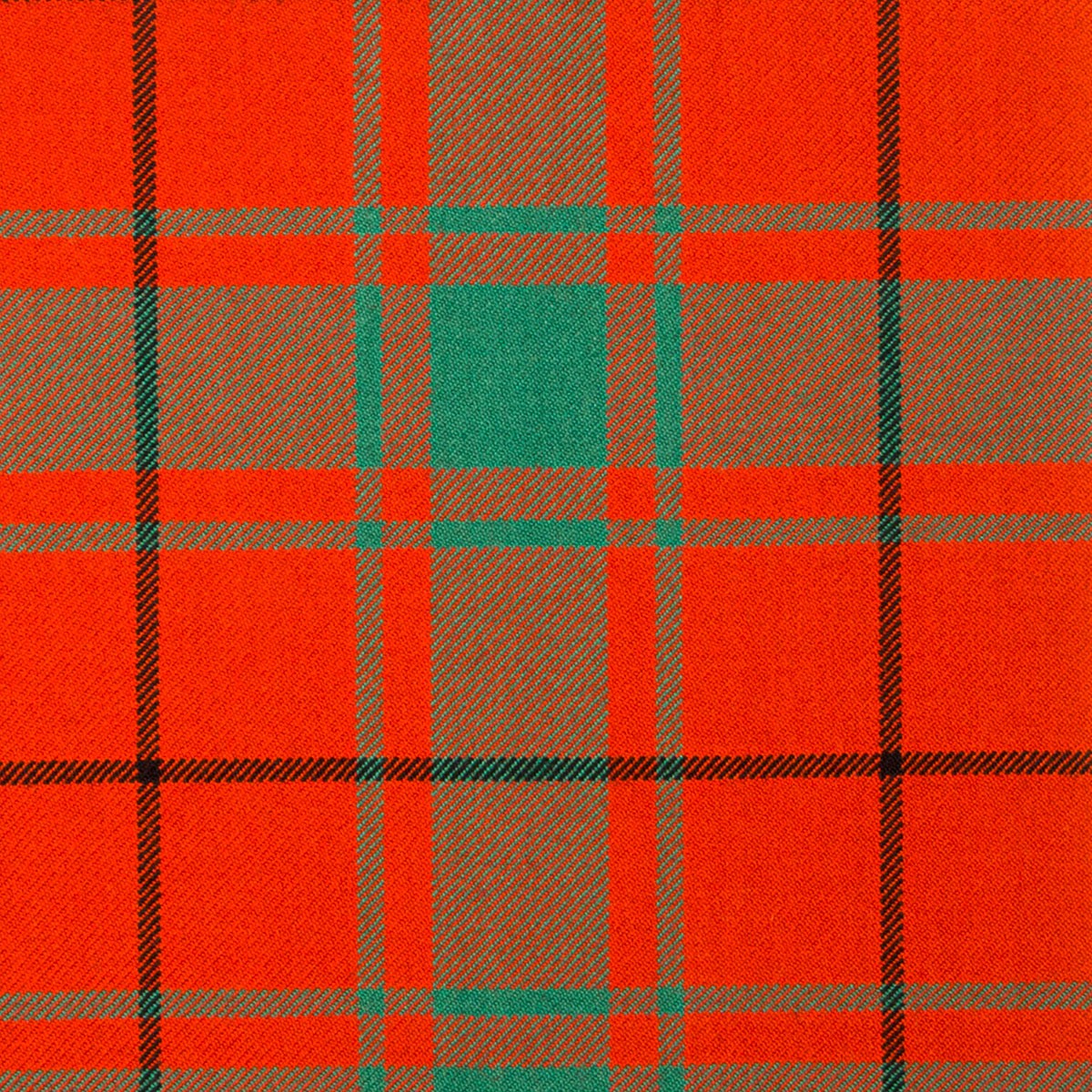 MacDonald of the Isles Red Ancient Heavy Weight Tartan Fabric - Click Image to Close