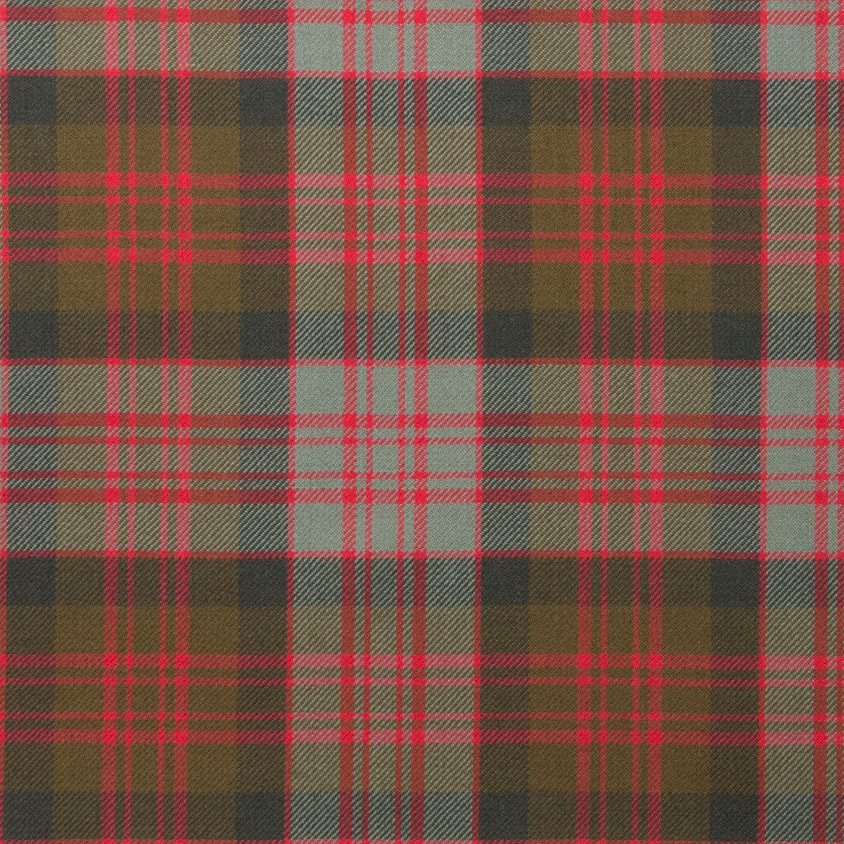 MacDonald Clan Weathered Tartan Fabric - Click Image to Close