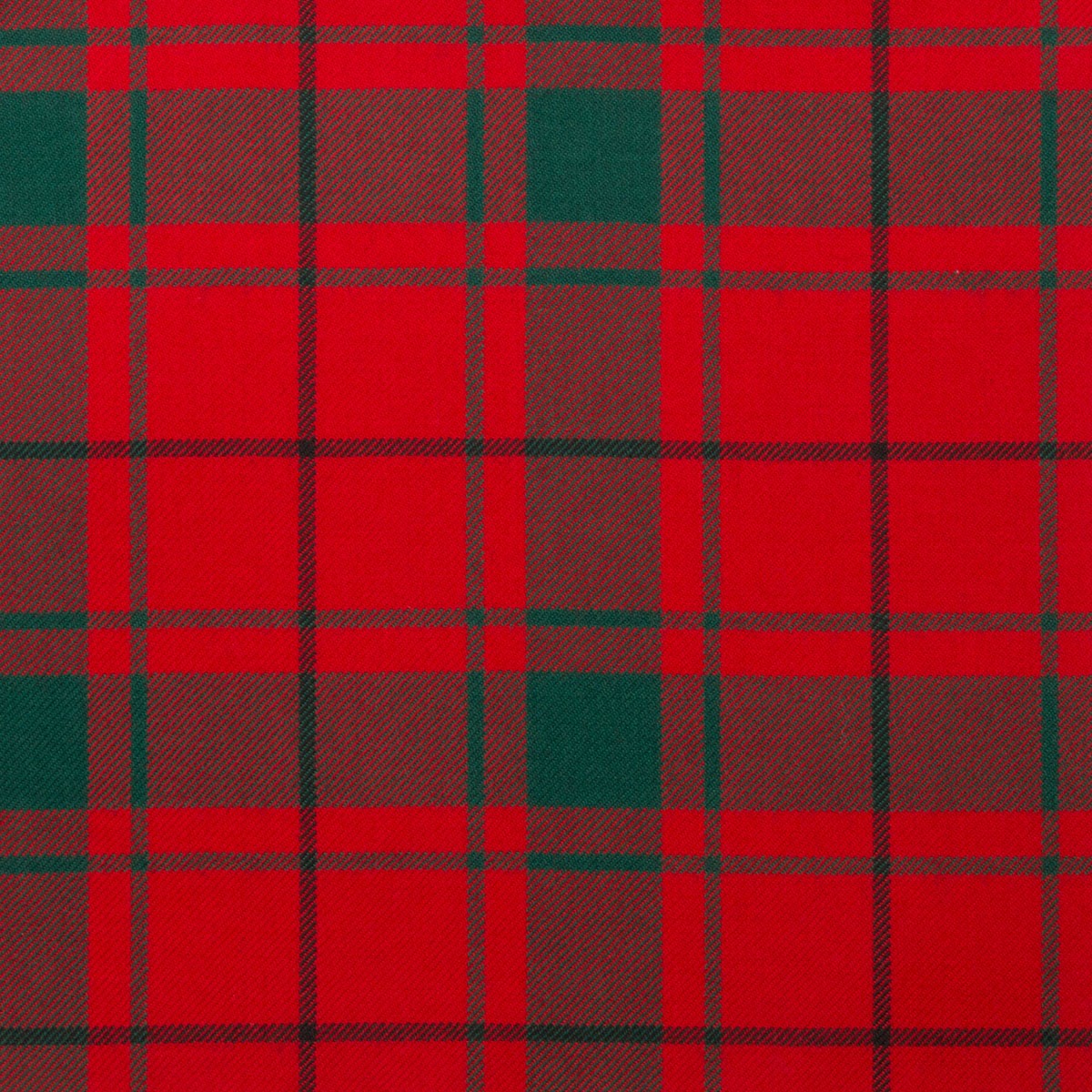 MacDonald of The Isles Red Modern Tartan Fabric