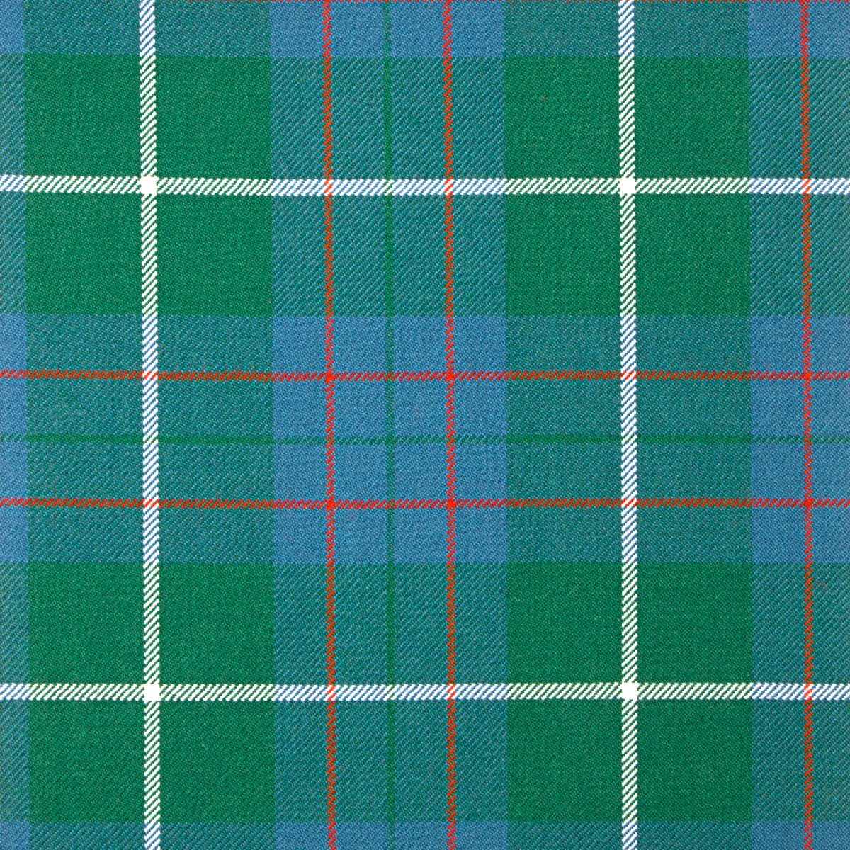 MacIntyre Hunting Ancient Heavy Weight Tartan Fabric - Click Image to Close