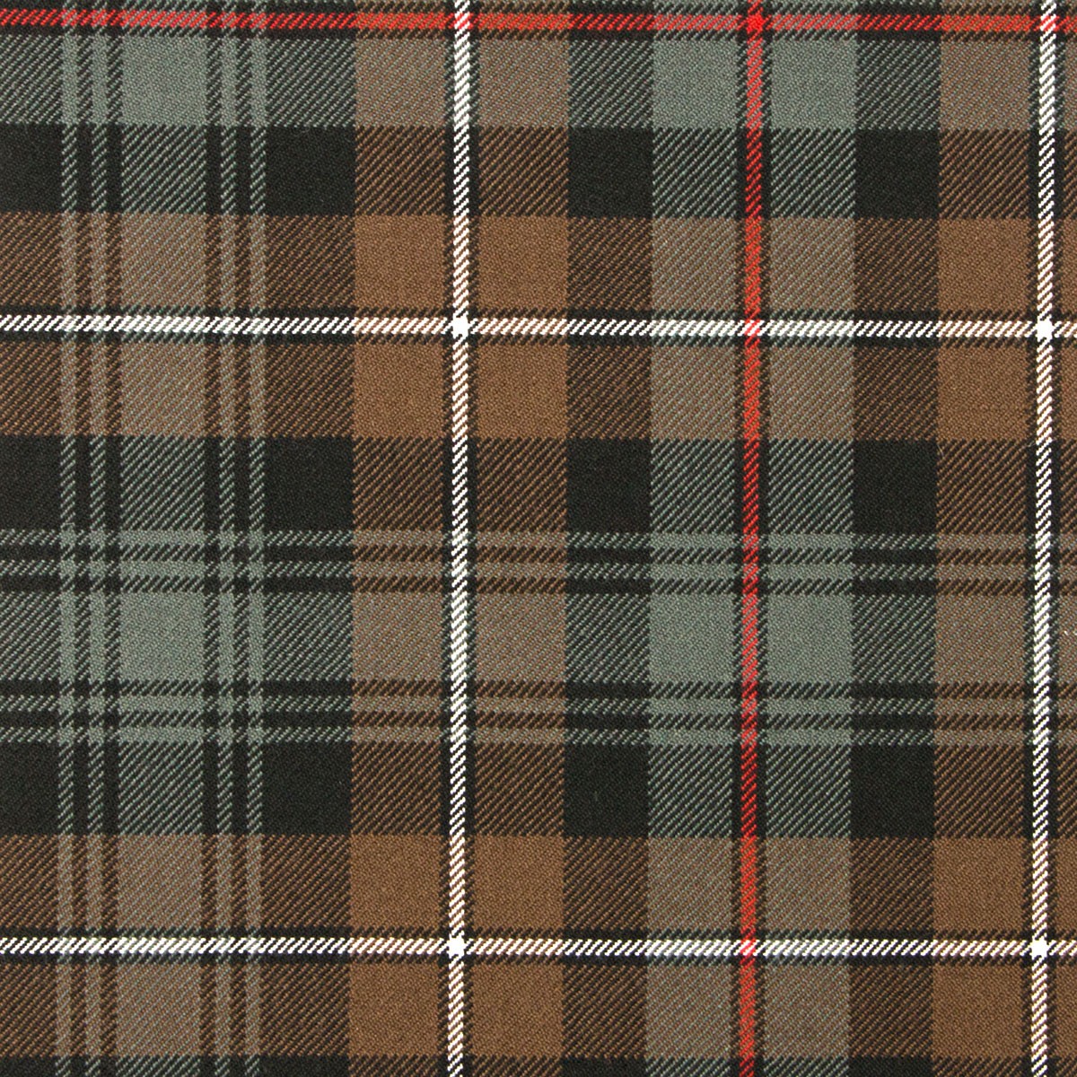 MacKenzie Weathered Heavy Weight Tartan Fabric - Click Image to Close