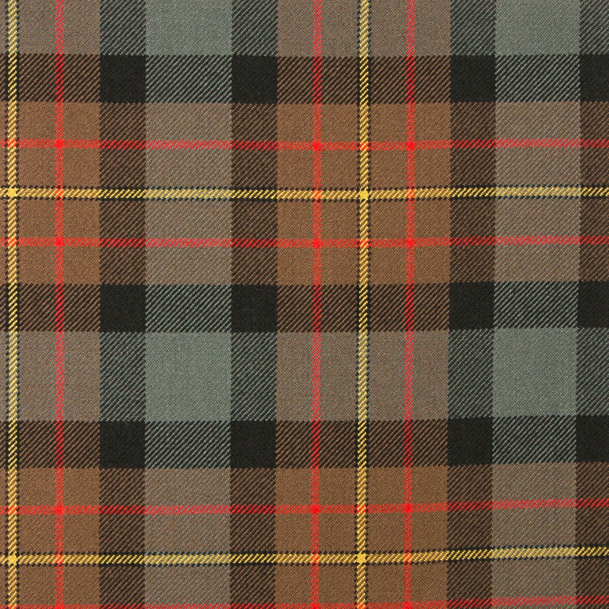 MacLaren Weathered Heavy Weight Tartan Fabric - Click Image to Close