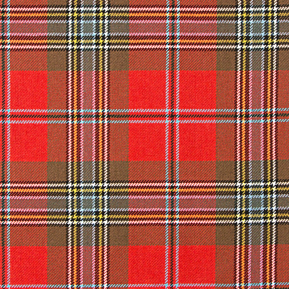 MacLean of Duart Weathered Heavy Weight Tartan Fabric