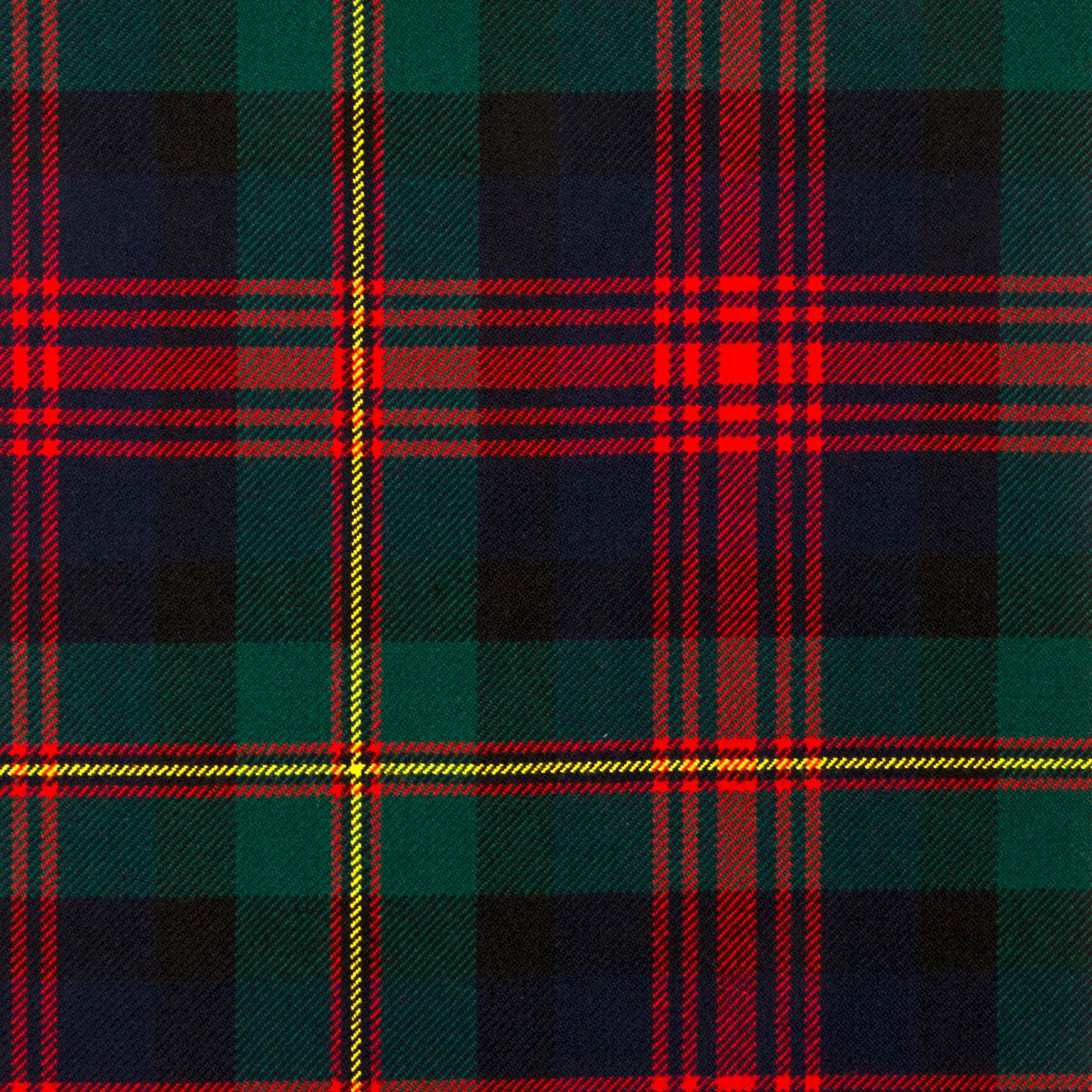 MacLennan Modern Heavy Weight Tartan Fabric - Click Image to Close