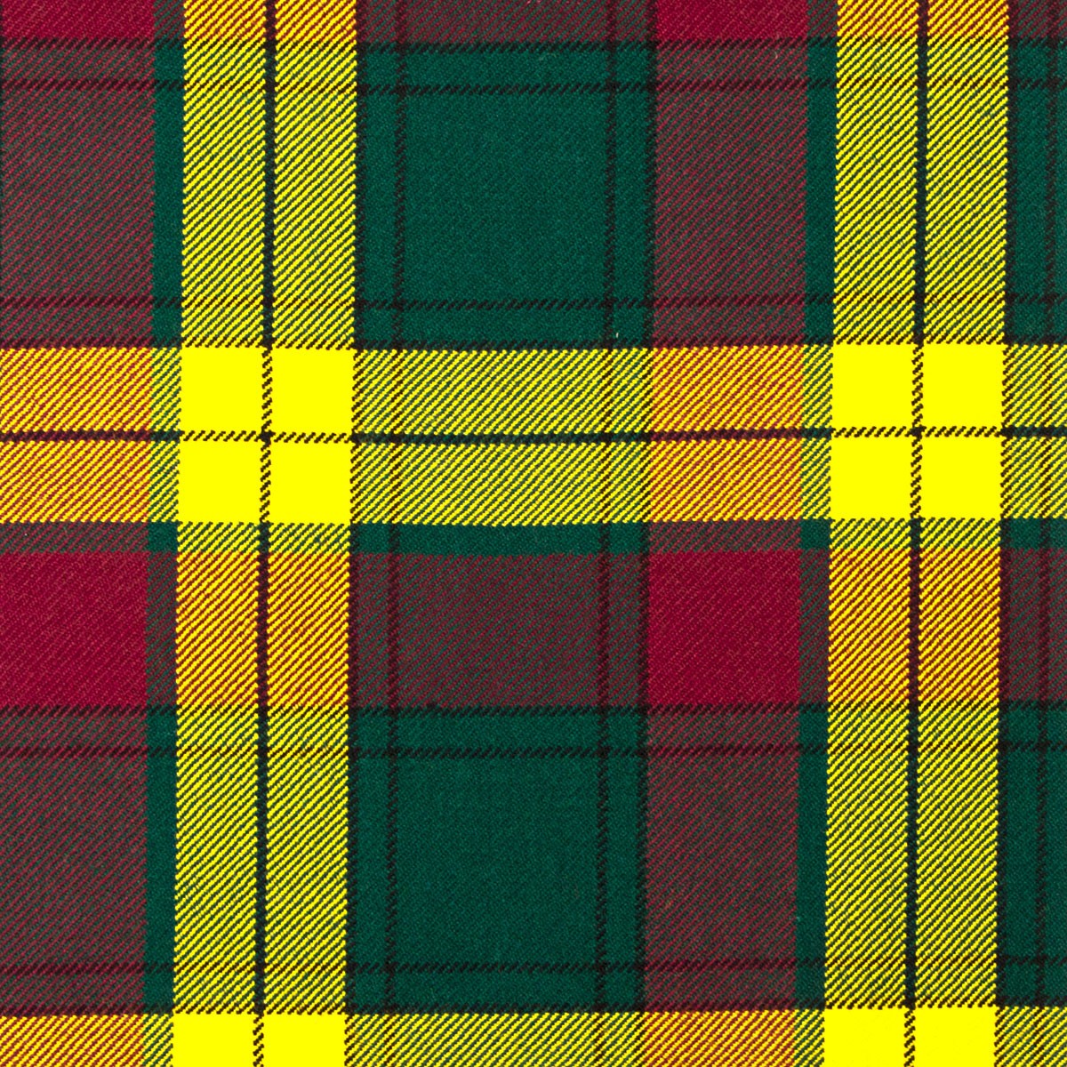 MacMillan Old Modern Heavy Weight Tartan Fabric - Click Image to Close