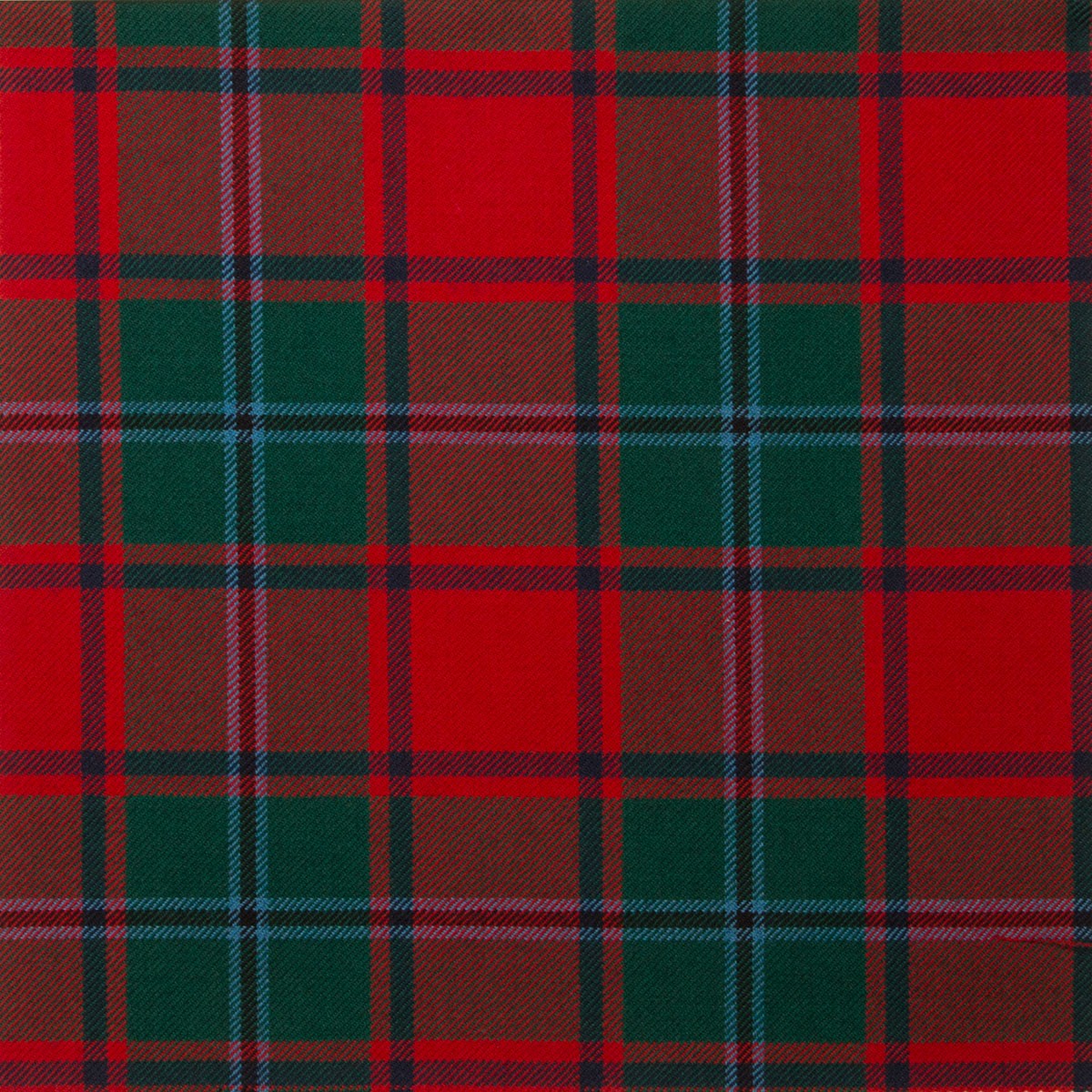 MacPhail Red Modern Tartan Fabric