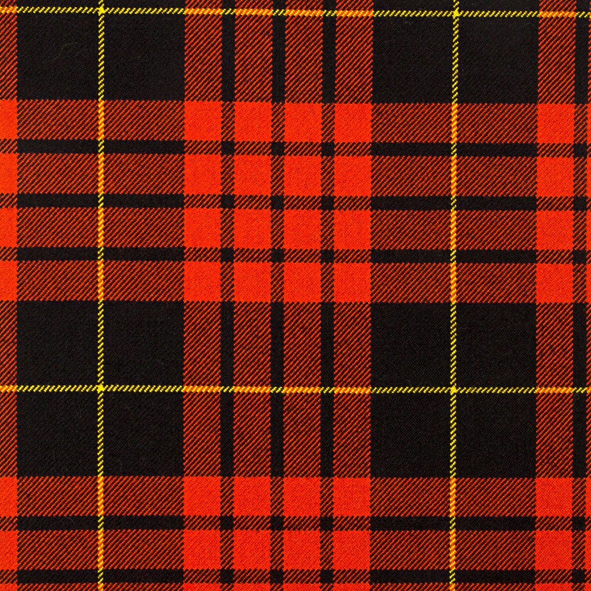 MacQueen Ancient Heavy Weight Tartan Fabric - Click Image to Close