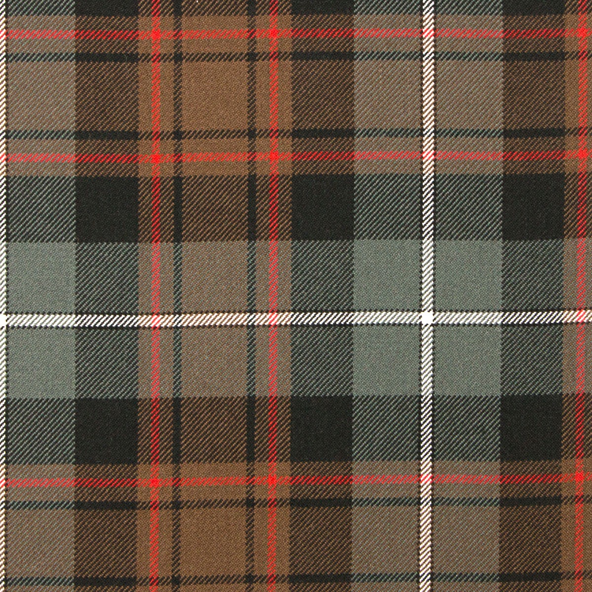 MacRae Hunting Weathered Heavy Weight Tartan Fabric