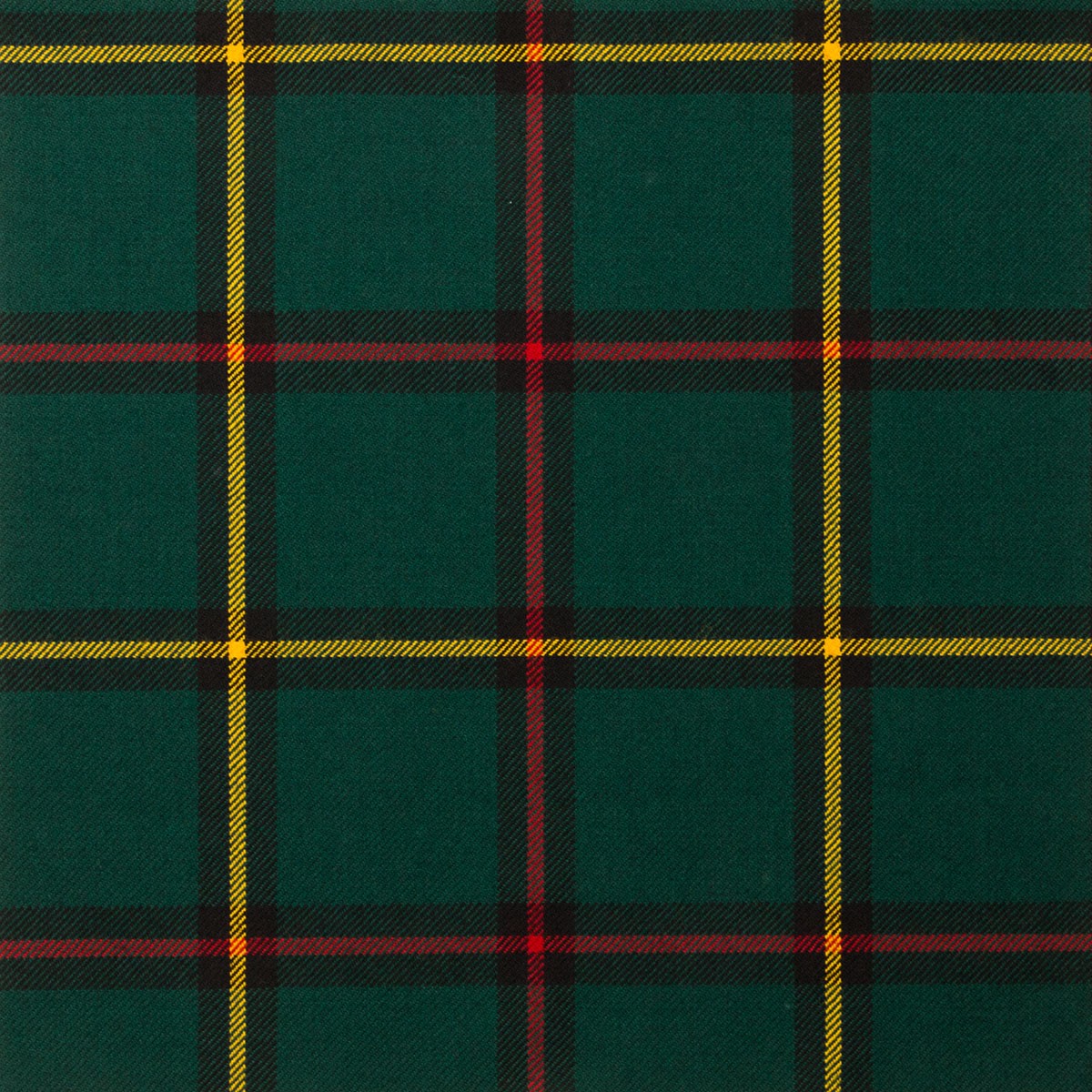 Marr Green Modern Tartan Fabric - Click Image to Close