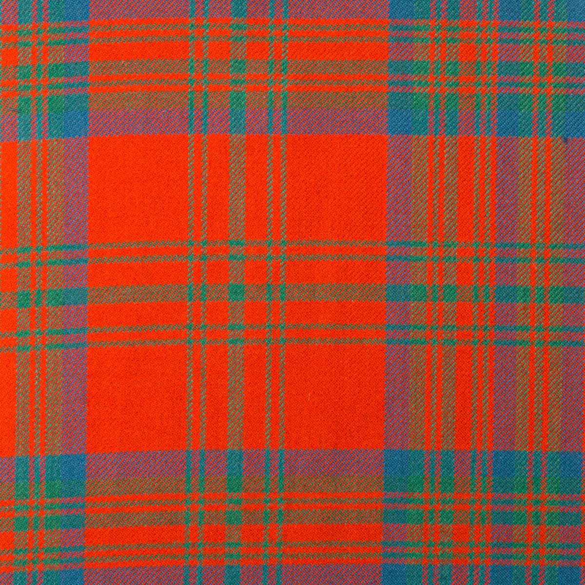 Matheson Red Ancient Heavy Weight Tartan Fabric - Click Image to Close