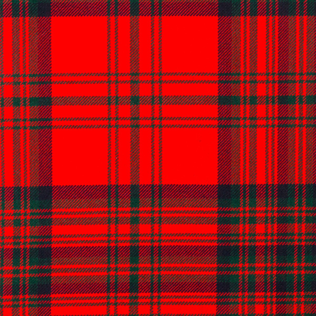 Matheson Red Modern Heavy Weight Tartan Fabric - Click Image to Close