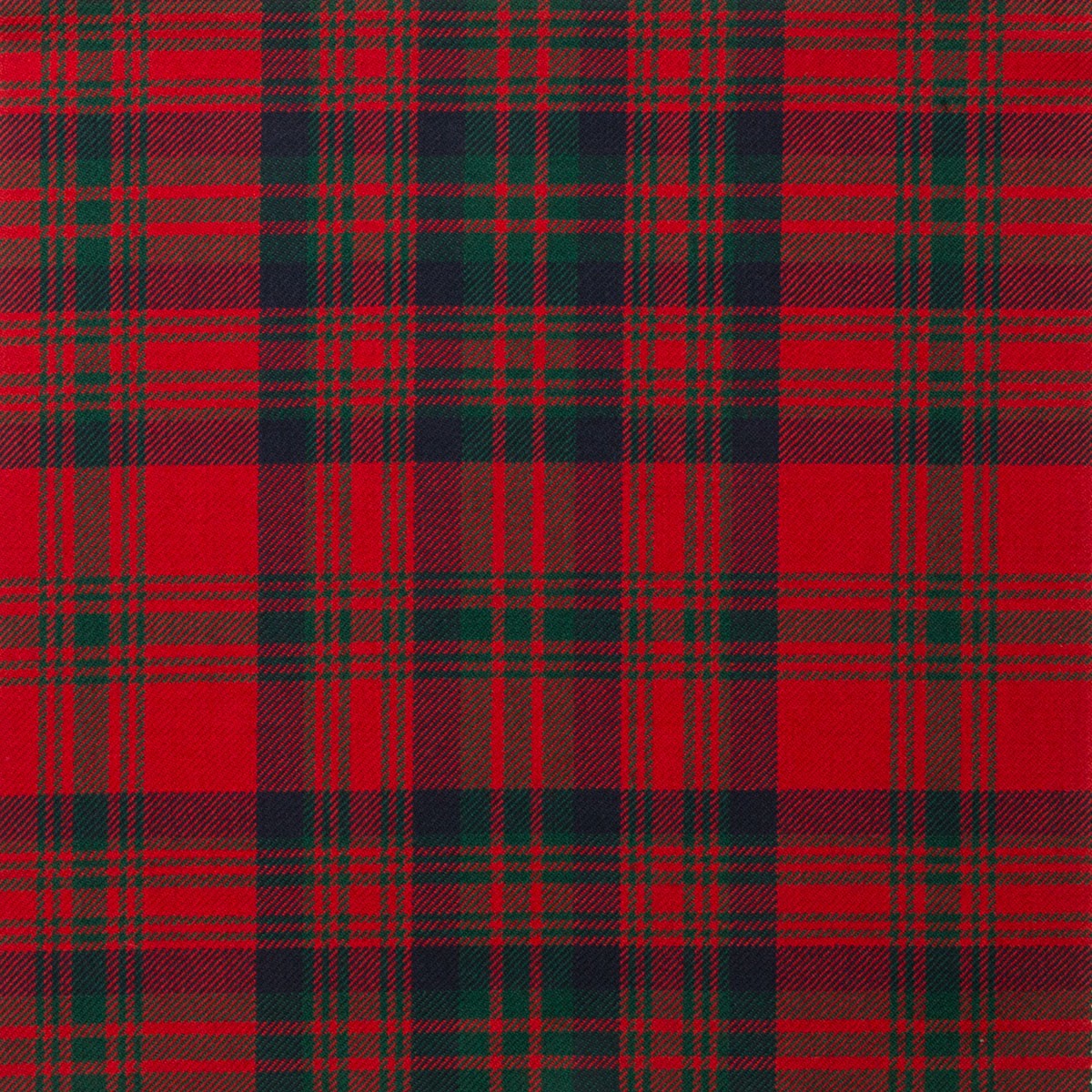 Matheson Red Modern Tartan Fabric