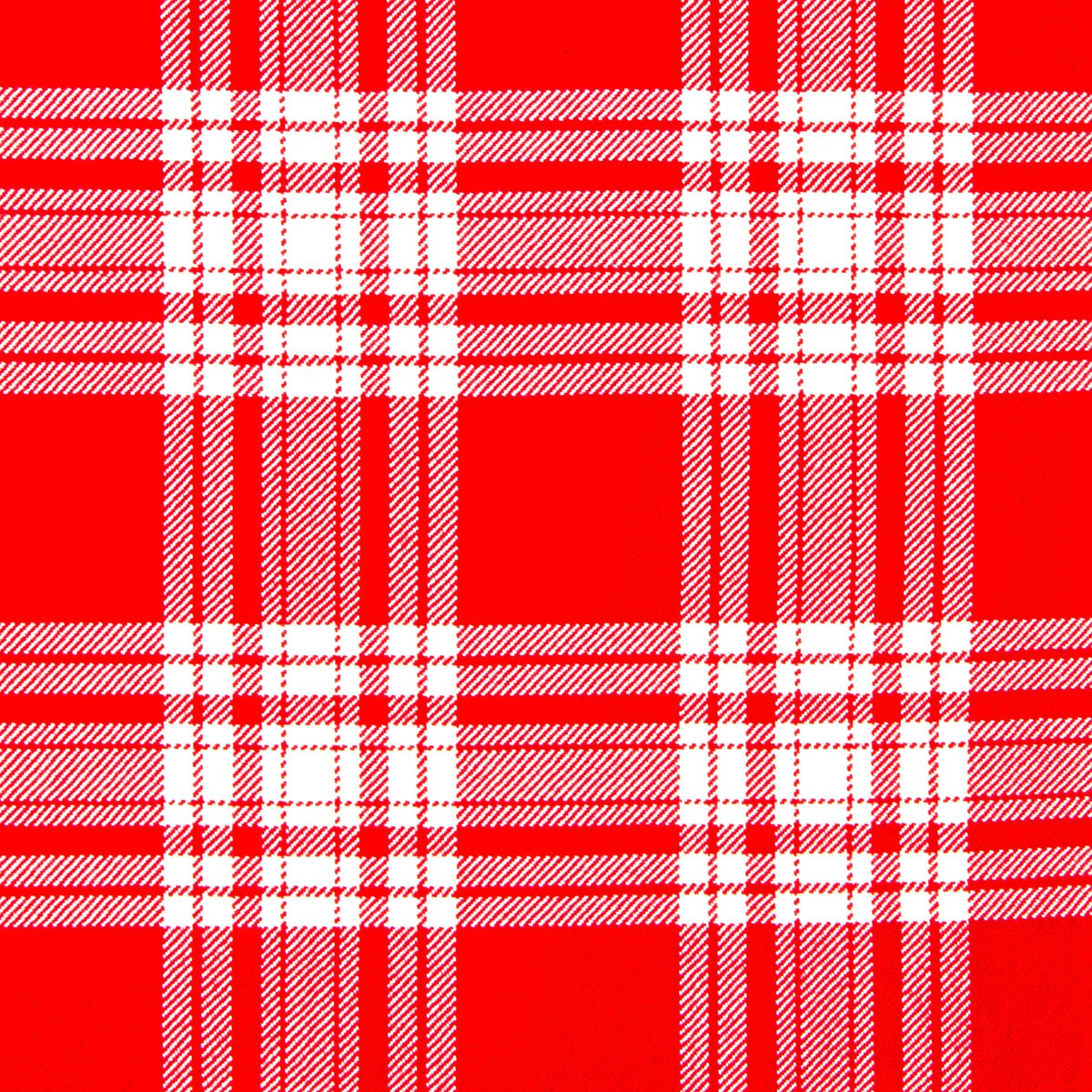 Menzies Red & White Modern Heavy Weight Tartan Fabric [CTST/MZR/M ...