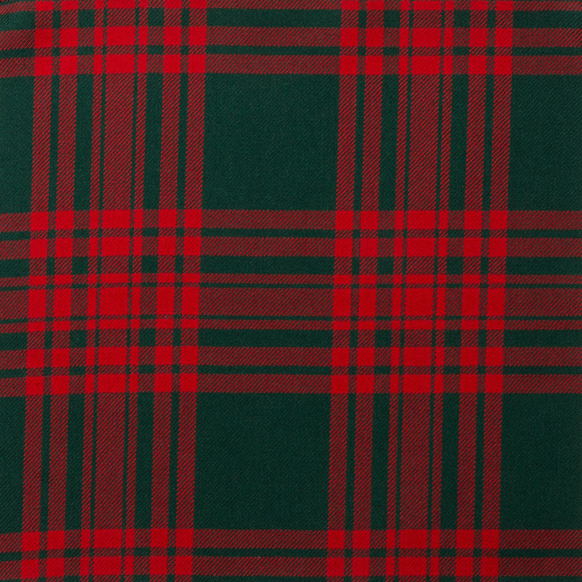 Menzies Green Modern Tartan Fabric - Click Image to Close