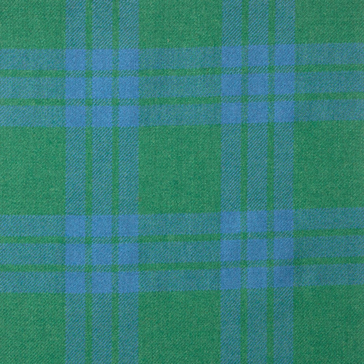 Montgomery Blue Ancient Heavy Weight Tartan Fabric - Click Image to Close