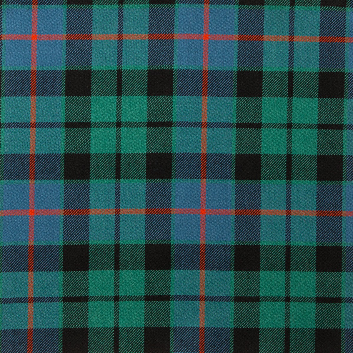 Morrison Green Ancient Tartan Fabric - Click Image to Close