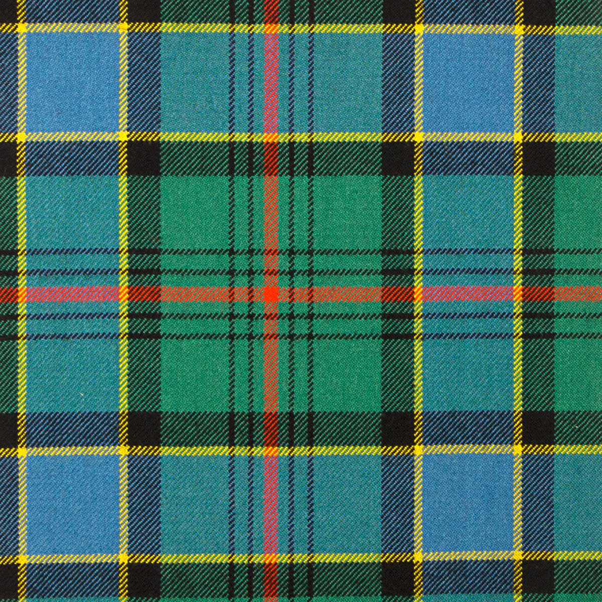 Ogilvie Hunting Ancient Heavy Weight Tartan Fabric - Click Image to Close