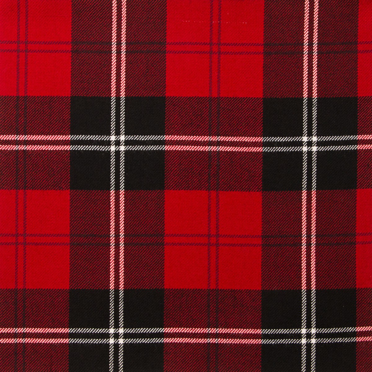 Ramsay Red Modern Tartan Fabric - Click Image to Close