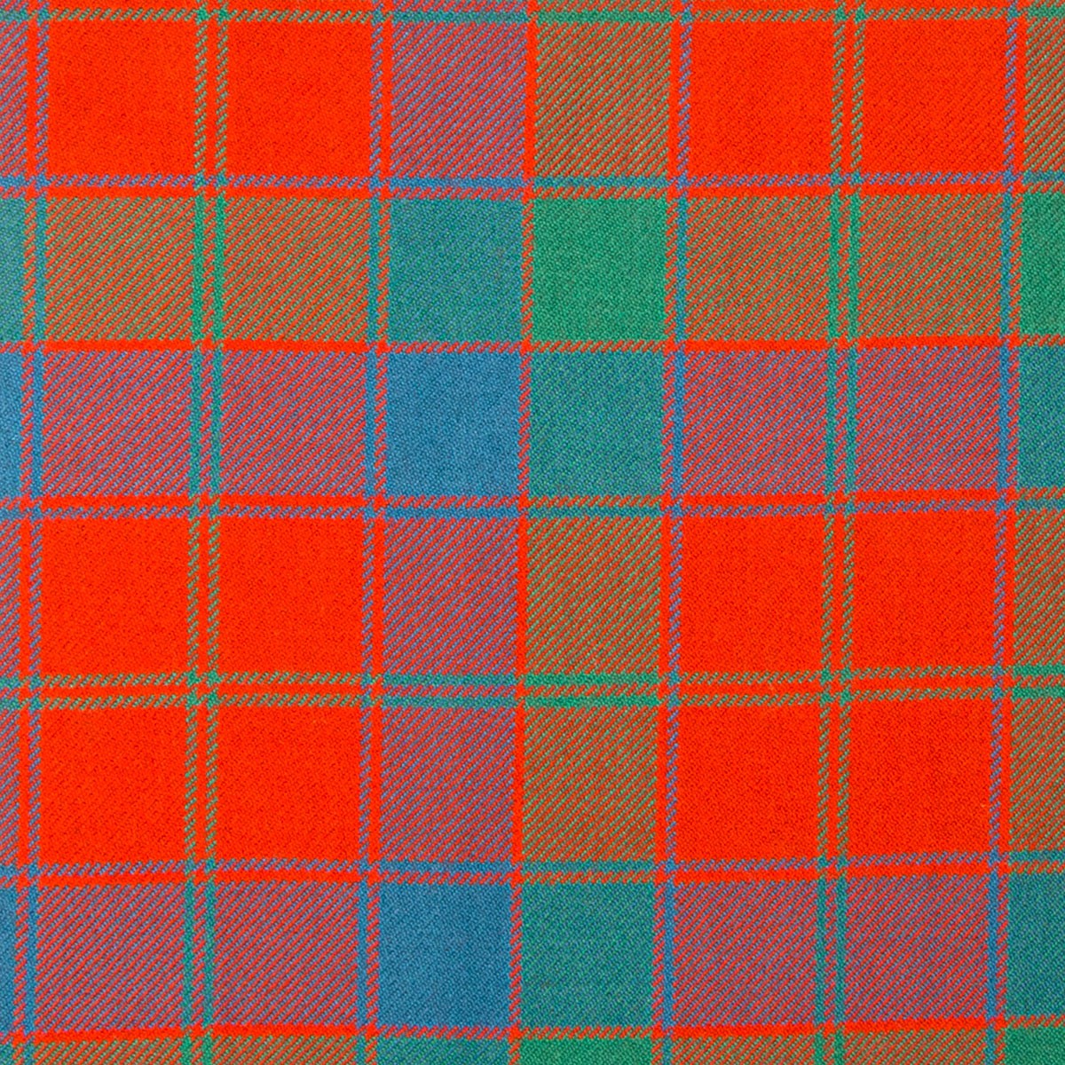 Robertson Red Ancient Heavy Weight Tartan Fabric