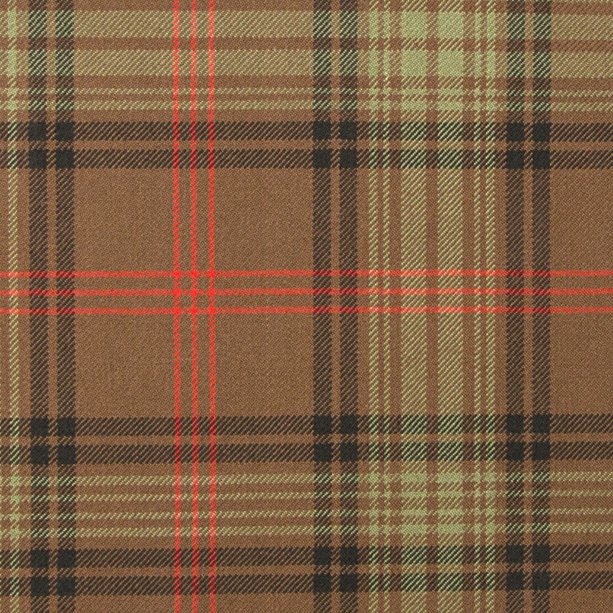 Ross Hunting Weathered Heavy Weight Tartan Fabric - Click Image to Close