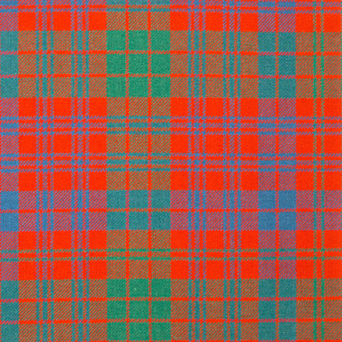 Ross Red Ancient Heavy Weight Tartan Fabric